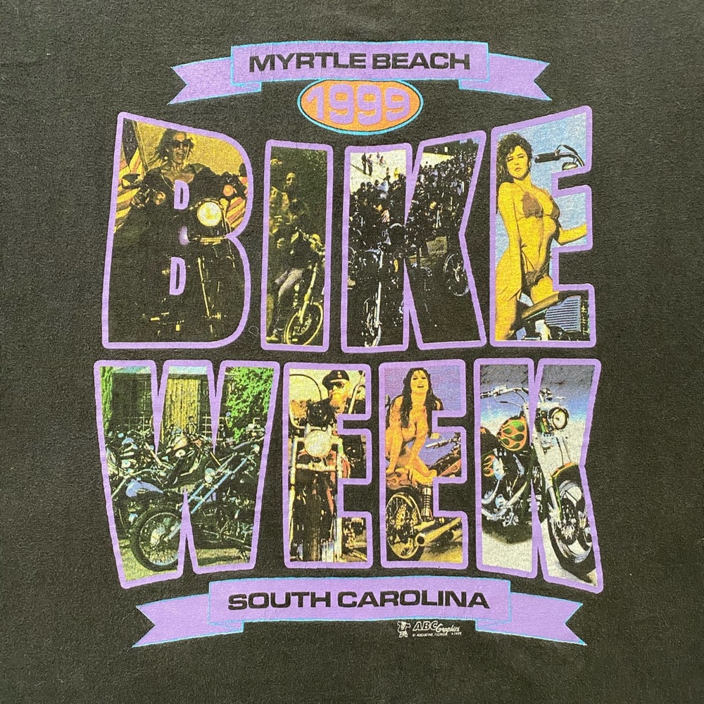 VINTAGE Myrtle Beach Bike Week tee